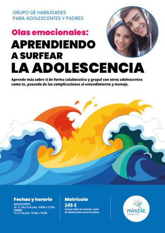 OLAS EMOCIONALES: APRENDIENDO A SURFEAR EN LA ADOLESCENCIA